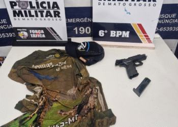 Suspeito de tentativa de homicídio em bar é preso pela Força Tática em Cáceres