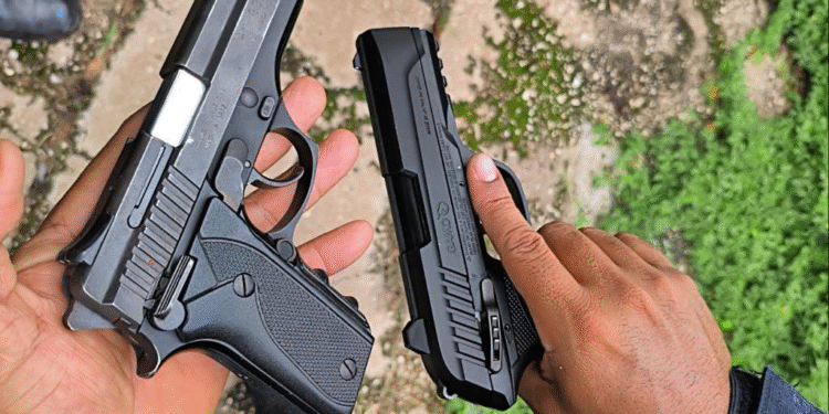 Polícia Militar prende dupla suspeita de tentativa de roubo e apreende arma em Cuiabá