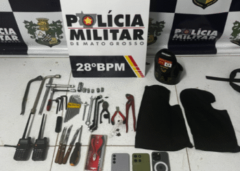 Suspeitos de integrar quadrilha são presos durante tentativa de furto em MT